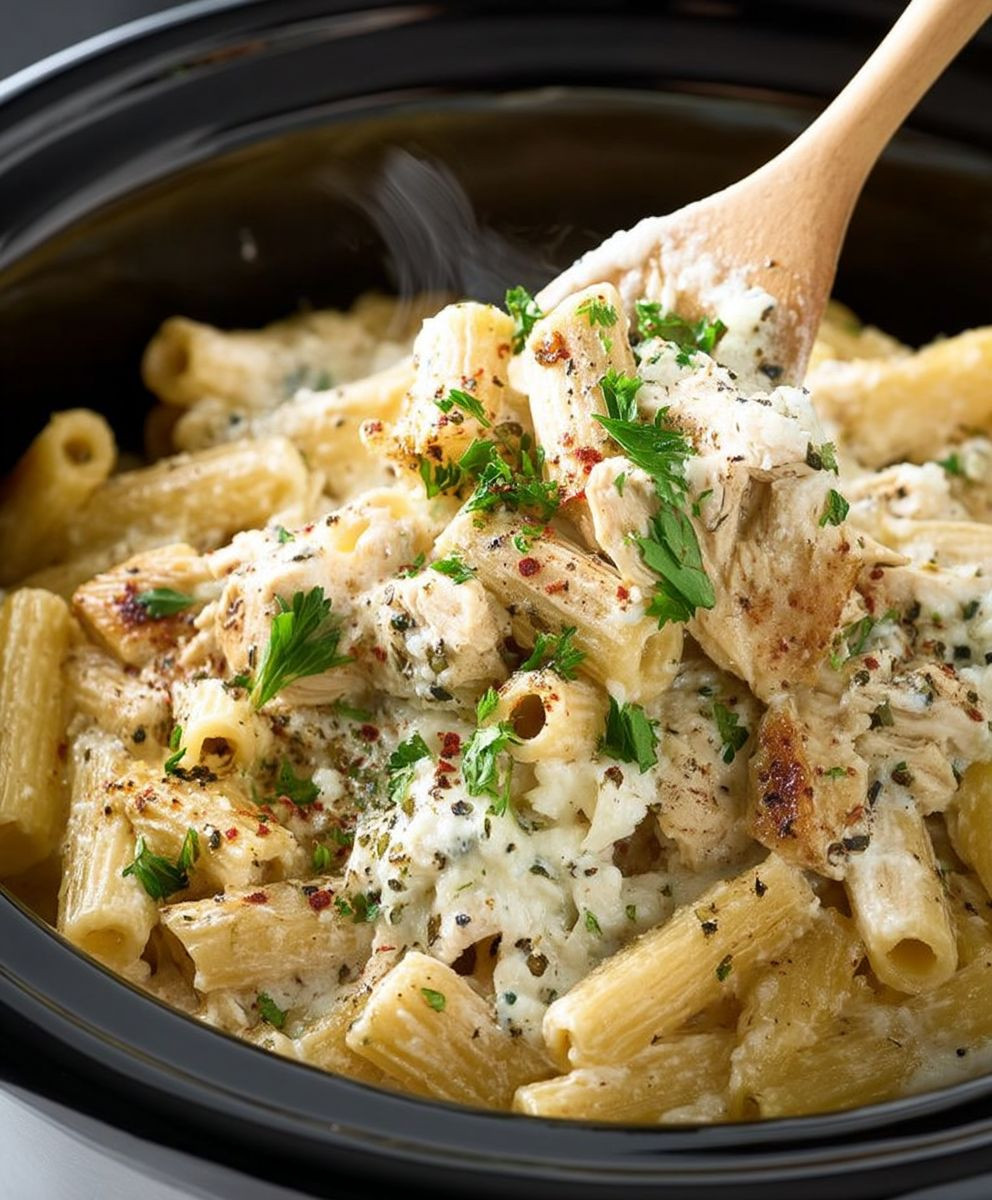 Chicken Alfredo Crockpot