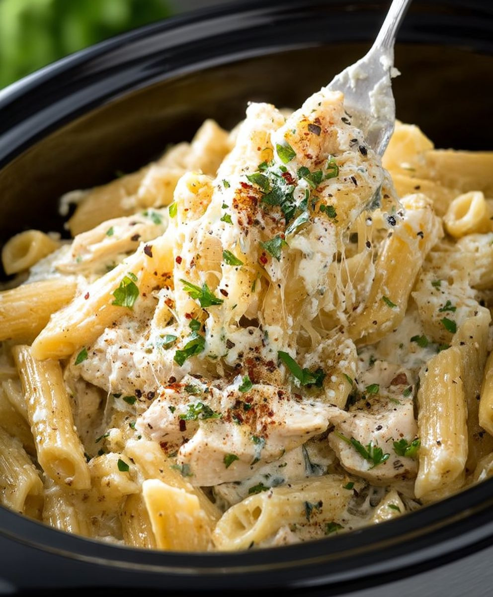 Chicken Alfredo Crockpot