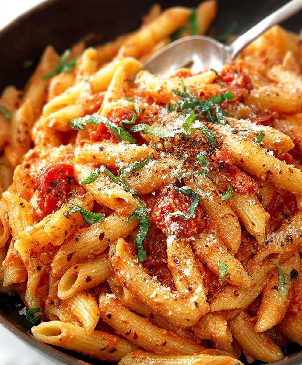 Vodka sauce pasta