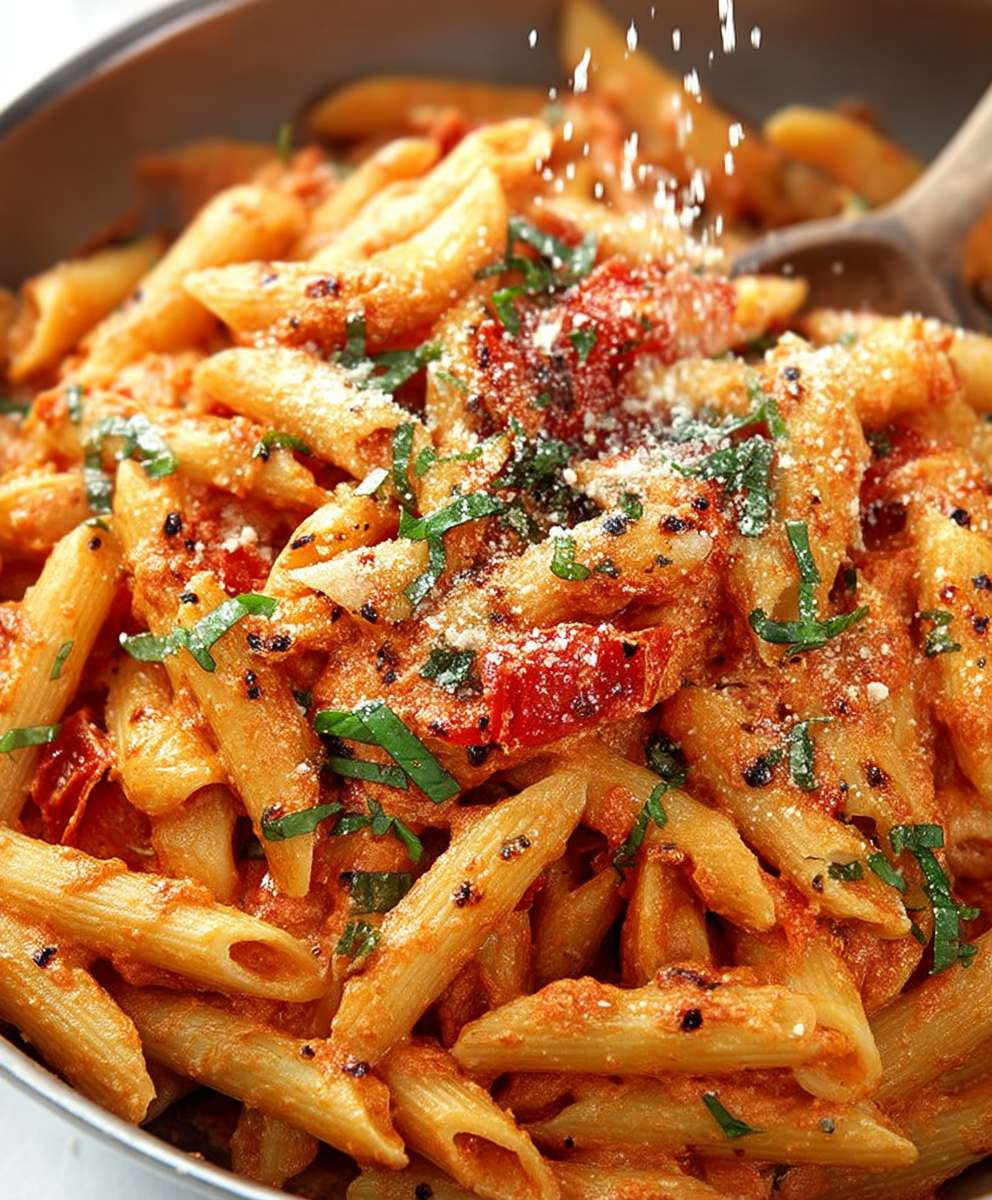 Vodka sauce pasta