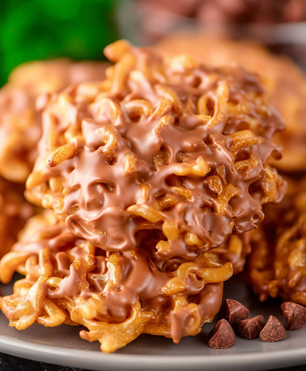Chow Mein Noodle Cookies