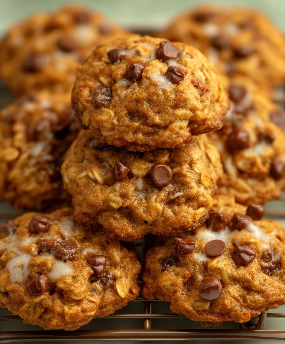 Pumpkin Oatmeal Cookies