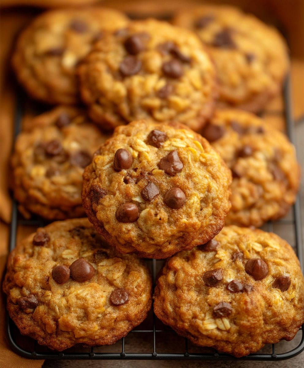 Pumpkin Oatmeal Cookies