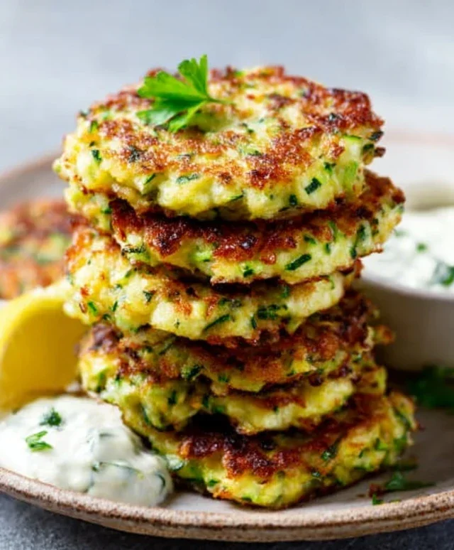 Crispy and Easy Zucchini Fritters Recipe